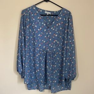 MaryBelle floral blouse